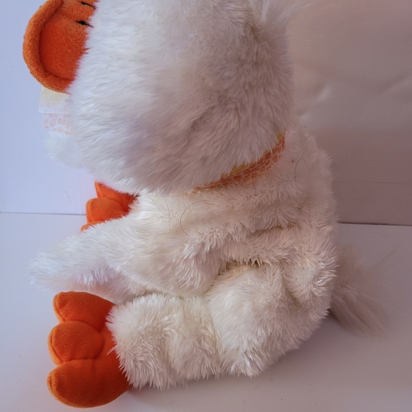 Caltoy Platypus Plush 19" White Orange Bill Bow - Picture 4 of 7